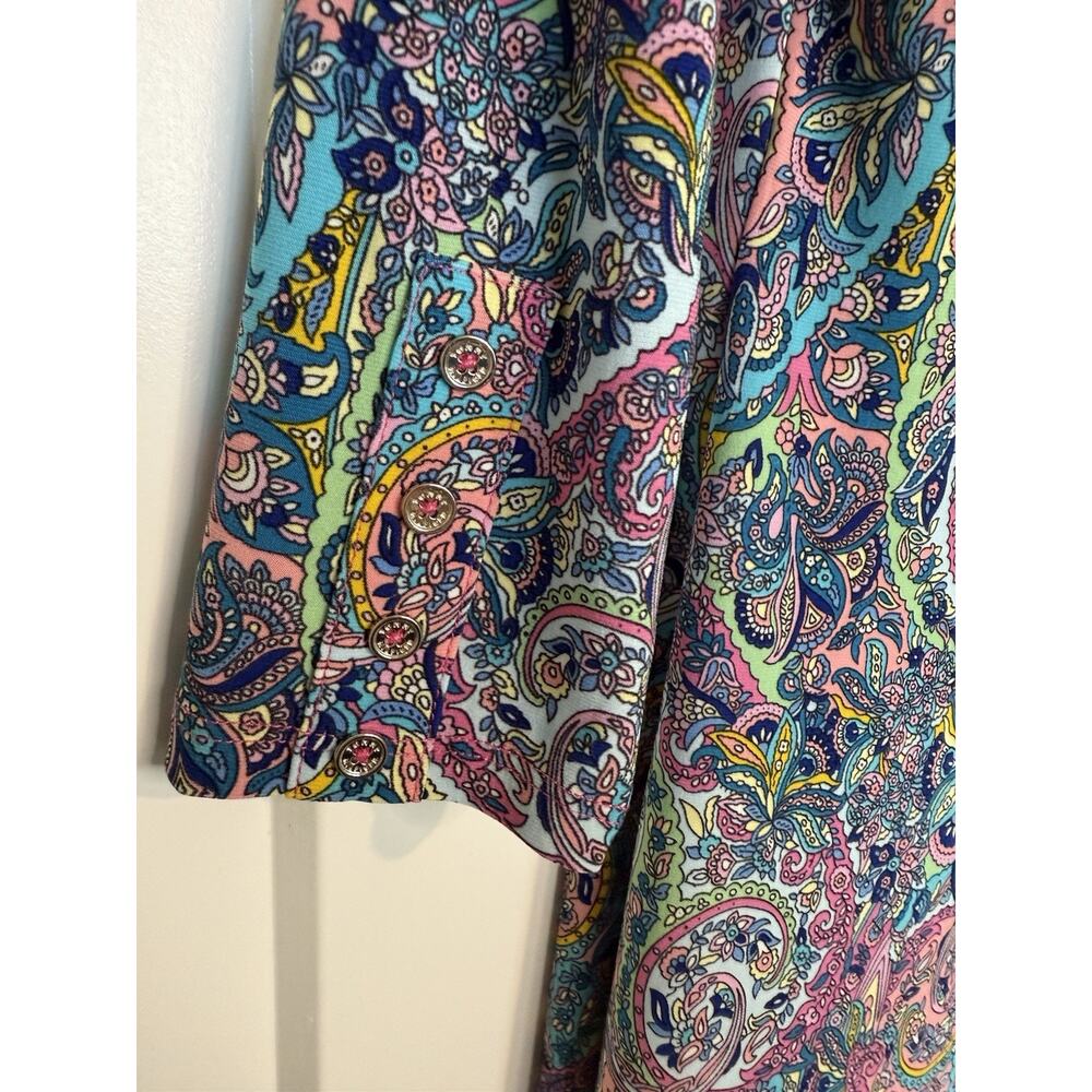 Tommy Hilfiger Women's Paisley Dress SIze 6 - Summer, Resort, Beach - Picture 8 of 12